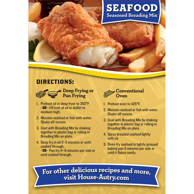 Seafood Breading Mix – House-Autry