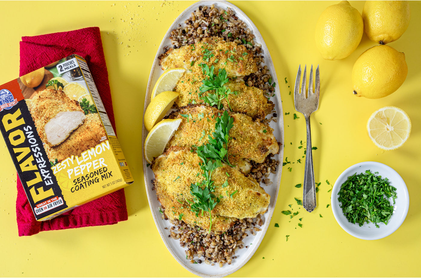 Lemon Pepper Tilapia House Autry