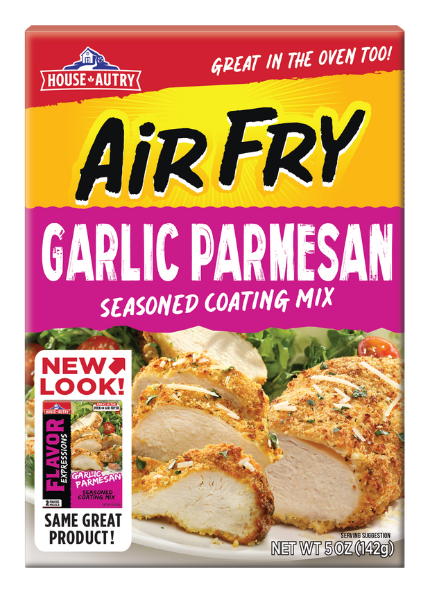 Air Fry Garlic Parmesan