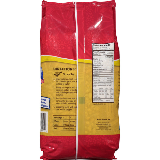 White Stone Ground Grits, 24 oz.