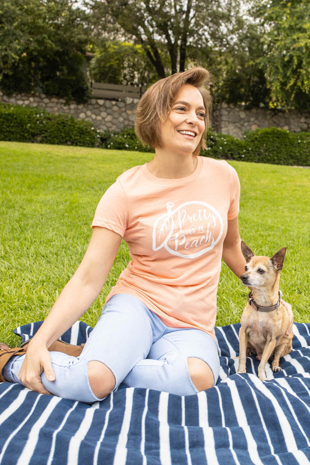 Pretty as Peach Women’s T-Shirt