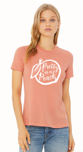 Pretty as Peach Women’s T-Shirt